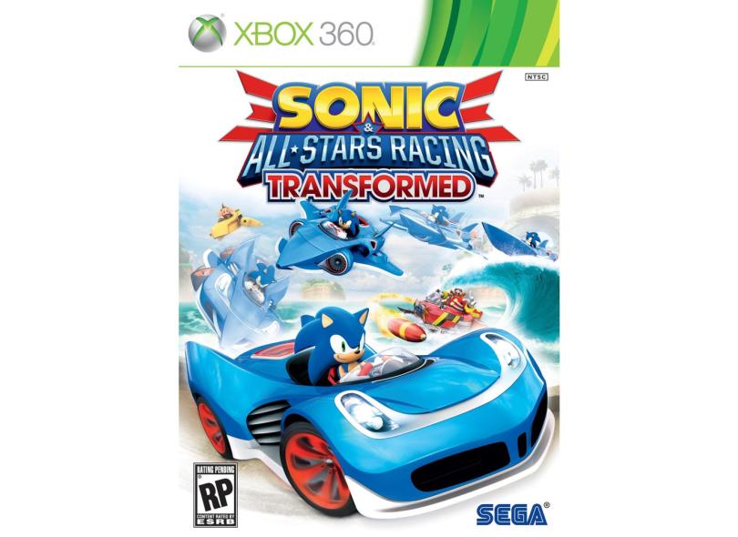 Jogo Sonic & All Star Racing Transformed Xbox 360 Sega com o