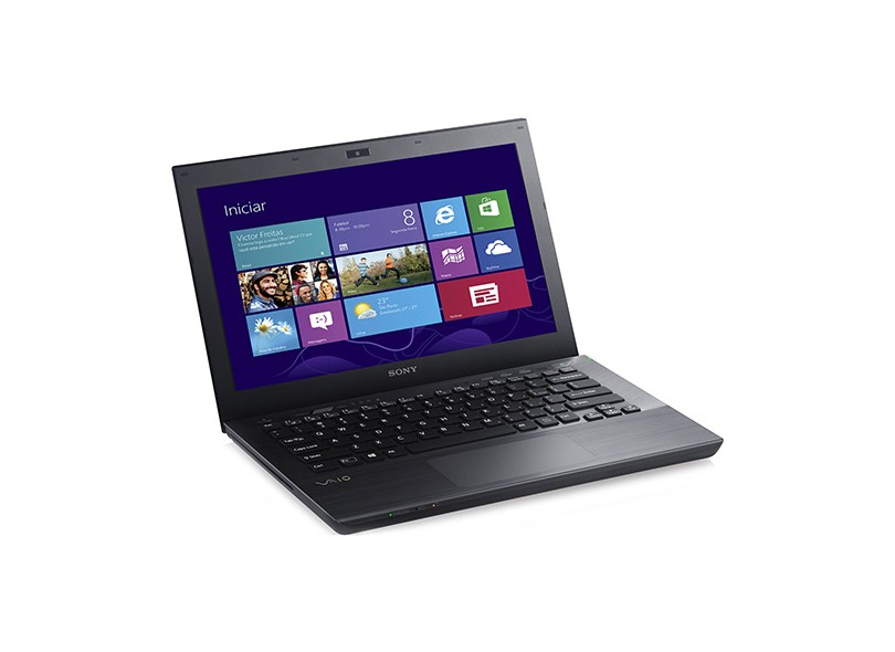 Notebook Sony Vaio Intel Core i7 3520M 3ª Geração 6 GB 750 GB LED 13,3" GeForce GT 640M Windows 8 SVS13A25PBS