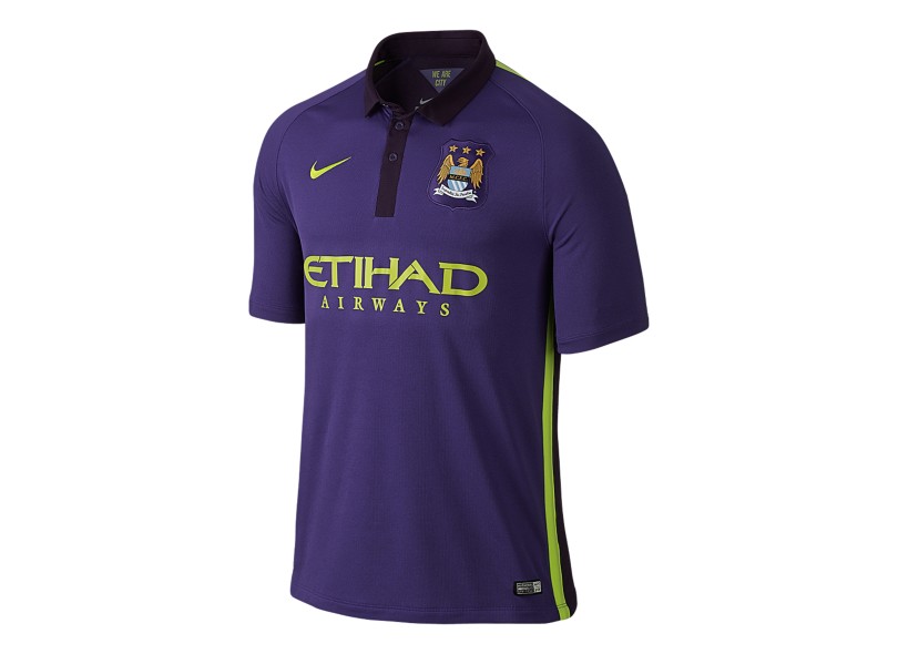 Camisa Jogo Manchester City III 2014/15 sem Número Nike