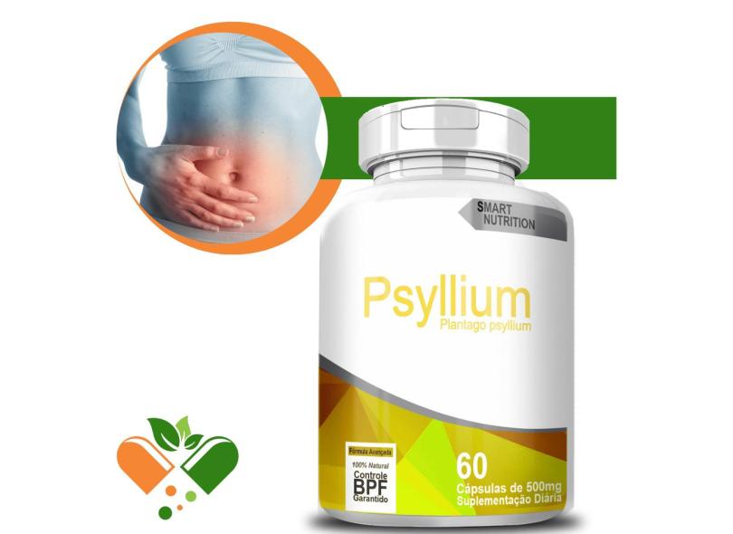 PSYLLIUM 500MG 60 CáPSULAS 4Elementos 