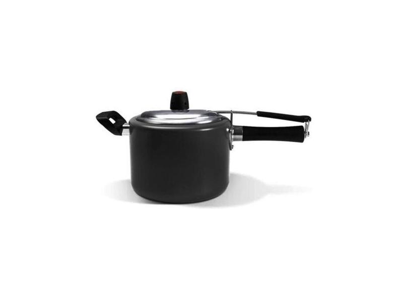Panela De Pressão 4,5 Litros Preta Vapt - Brinox