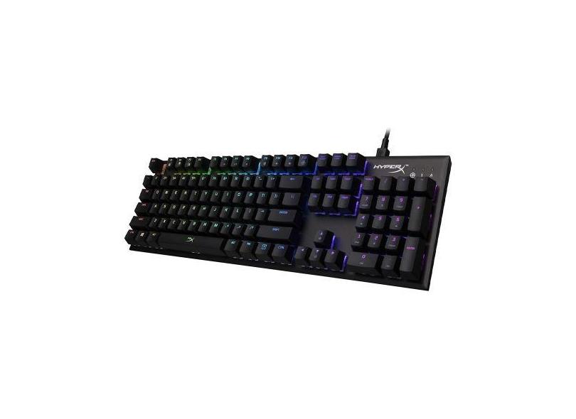 Teclado Gamer Kingston Hyperx Alloy FPS RGB HX-KB1SS2-US - Preto (Ingl