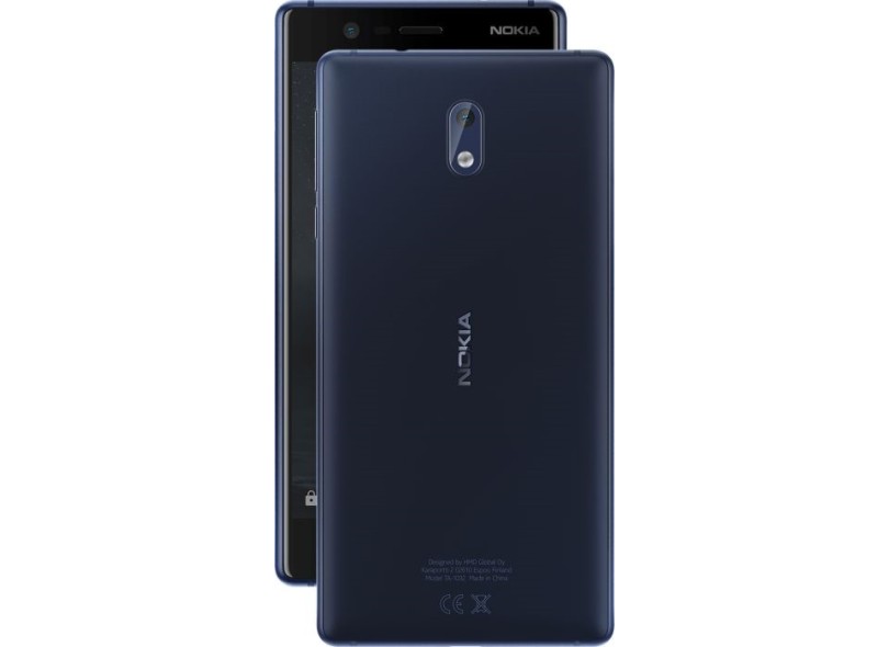 Smartphone Nokia 3 16GB 8,0 MP Android 7.0 (Nougat) 3G 4G Wi-Fi