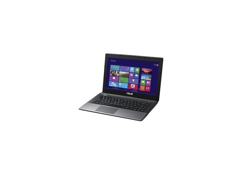 Notebook Asus Intel Core i5 3210M 3ª Geração 6 GB 500 GB LED 14" Intel HD Graphics 4000 Windows 8
