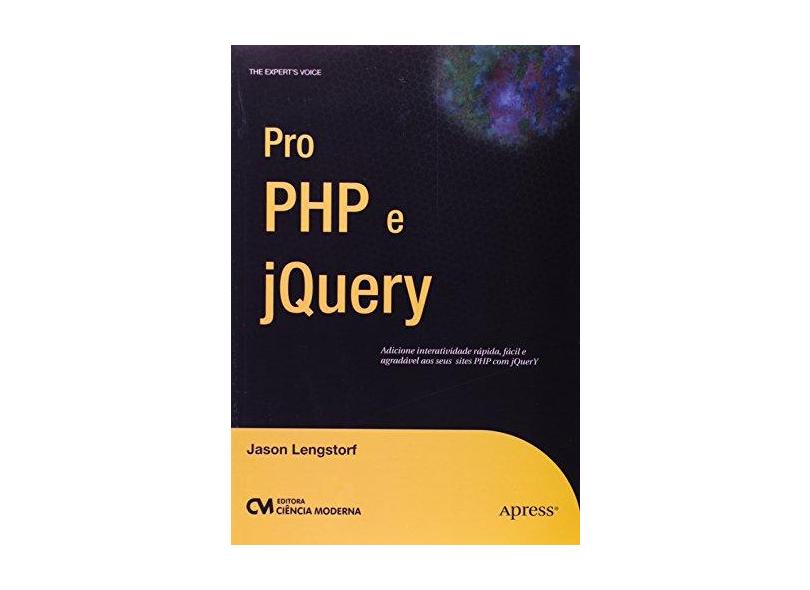 Pro Php e Jquery - Legnstorf, Jason - 9788539901029