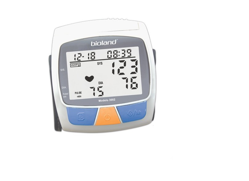 Aparelho Medidor de Pressão De Pulso Digital Automático Bioland 3002