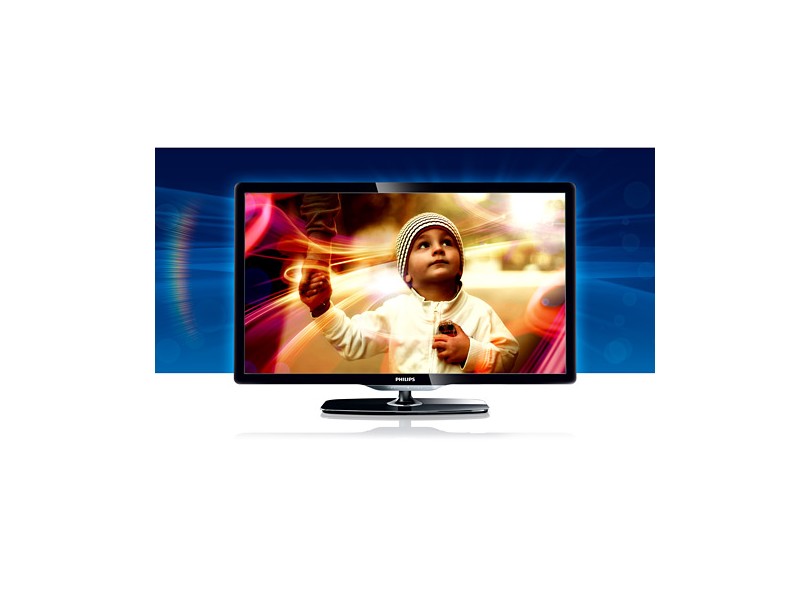 TV Philips SmarTV 40 LED Full HD, Online TV, c/ Conversor Digital Integrado (DTV), Interatividade com emissoras (DTVi), Entrada USB e 3 Entradas HDMI c/ EasyLink, 40PFL6606D/78