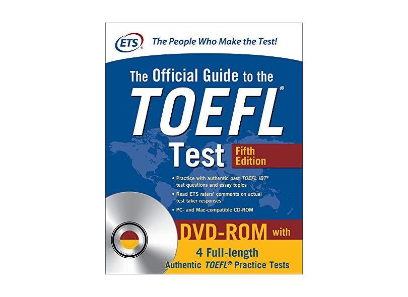 The Official Guide To The Toefl Test With Dvd-rom, Fifth Edition - Educational Testing Service - 9781260011210