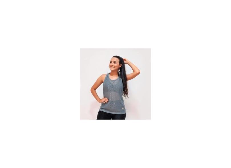 Blusa Regata Academia Feminina Moda Fitness Tela Casual Estilosa