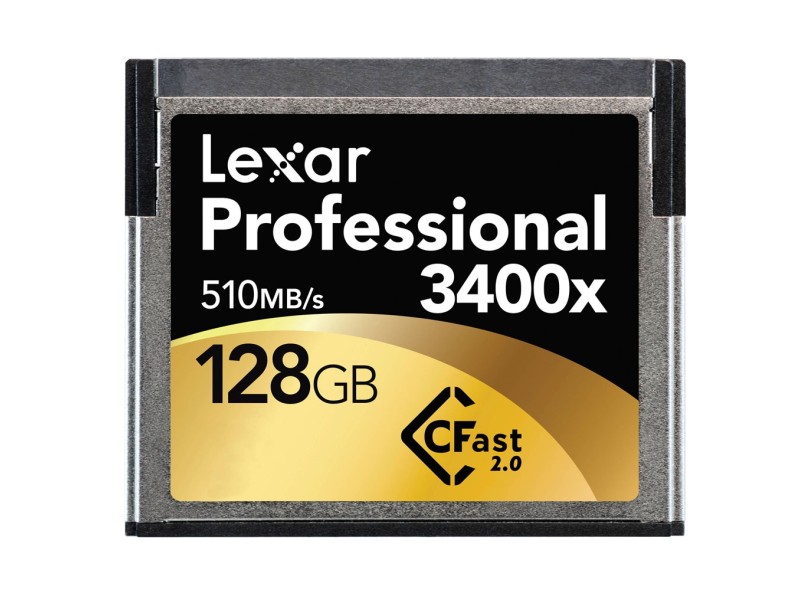 Cartão de Memória Compact Flash Lexar Professional 128 GB LC128CRBNA3400
