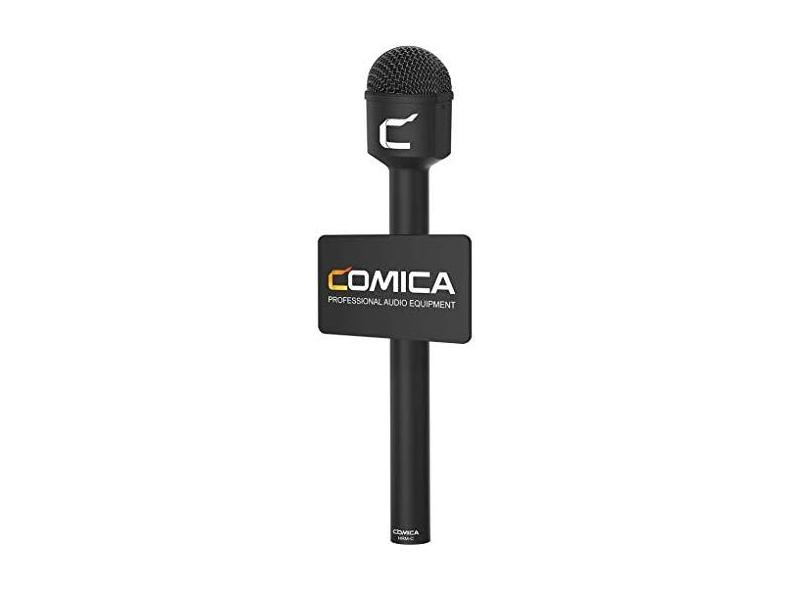 Microfone Repórter Comica Audio HRM-C Portátil Omnidirecional XLR