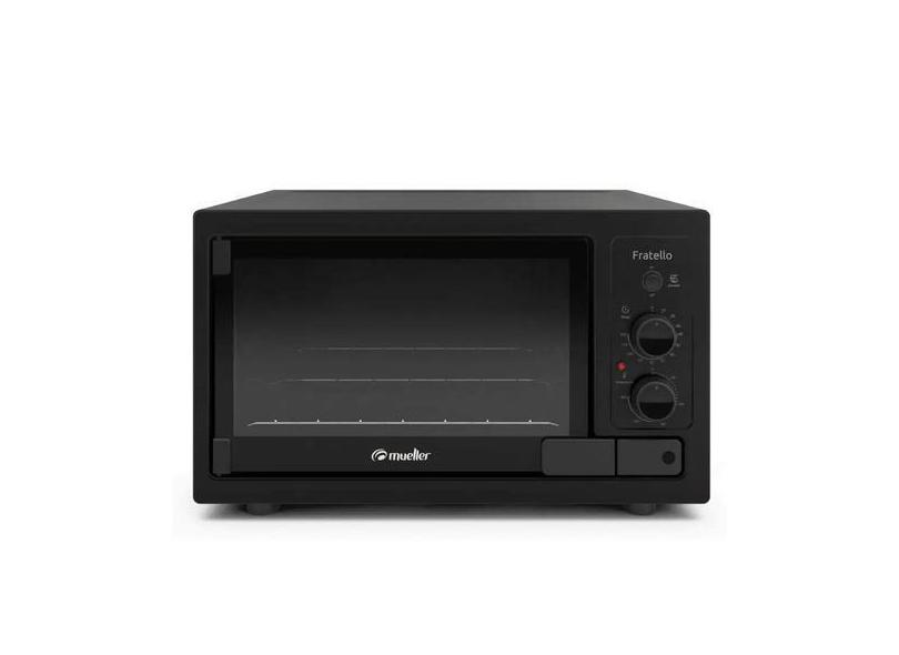 Forno Elétrico De Bancada Mueller Fratello Preto Fosco 44 Litros - 220