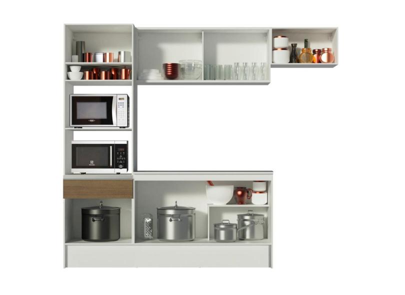 Cozinha Completa 1 Gaveta 7 Portas para Micro-ondas / Forno Diamante Madesa