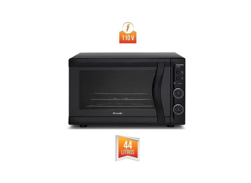 Forno Elétrico Mueller 44 Litros Sonetto Grill Dourador 127v Sonetto
