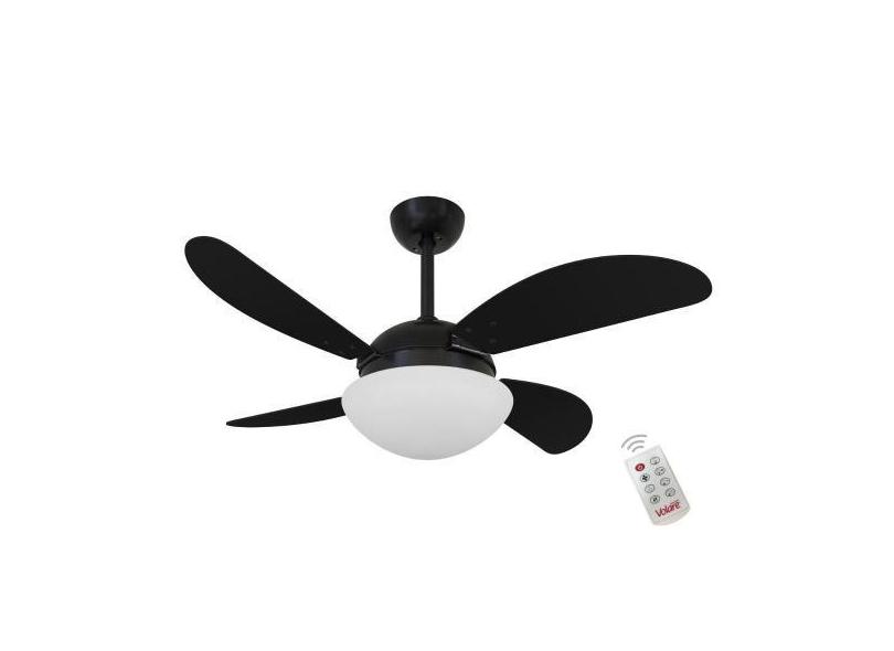 Ventilador Air Preto 127V E Controle Remoto - Volare