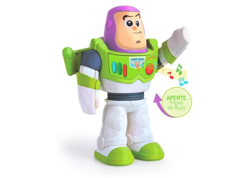 Boneco Buzz Lightyear Baby com Som em Português Articulado Elka em ...