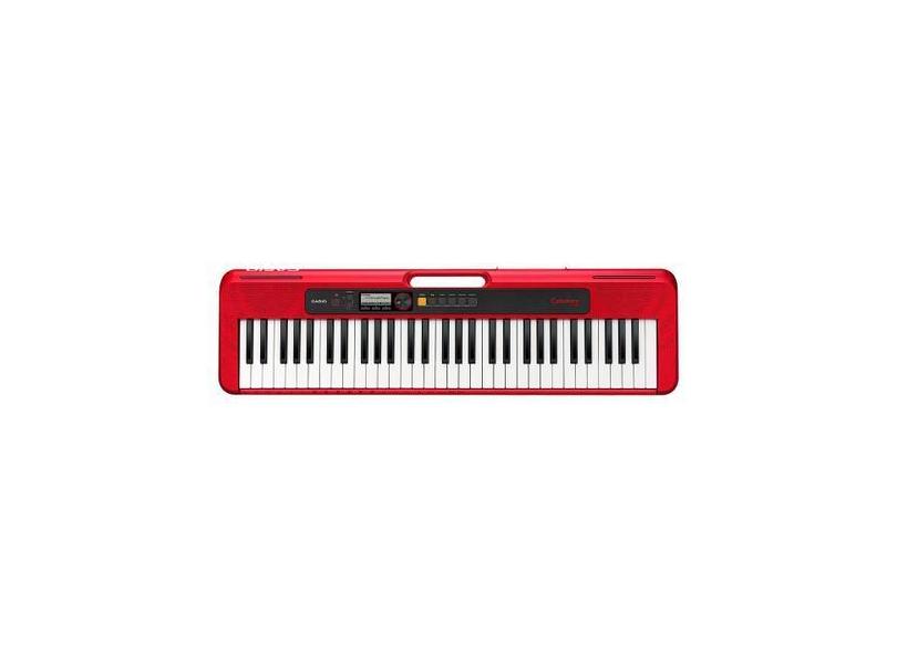 Teclado Musical Casio Casiotone Ct-S200 61 Teclas Vermelho