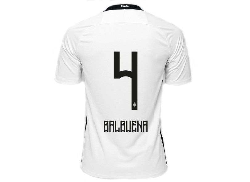 Camisa Torcedor Corinthians I 2016/17 com Número Nike