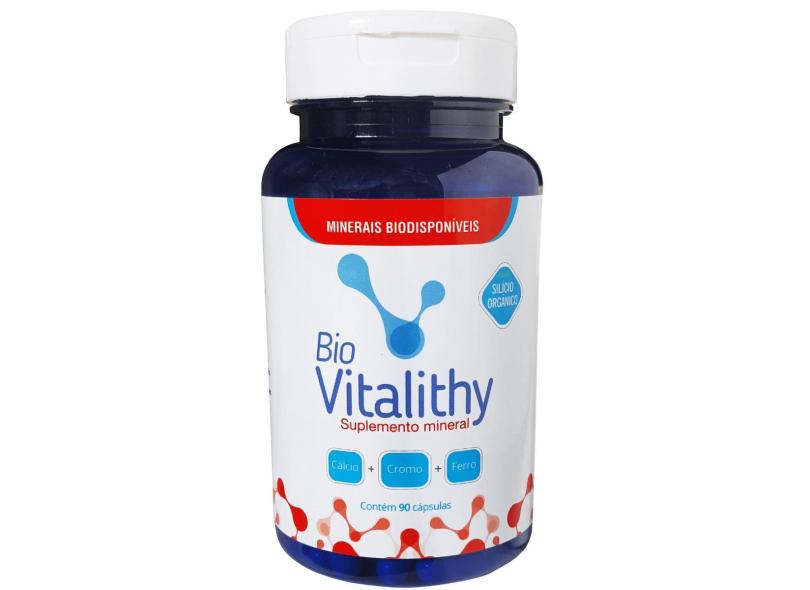 Suplemento Mineral Bio Vitalithy 90 Cáps NathureVeg 