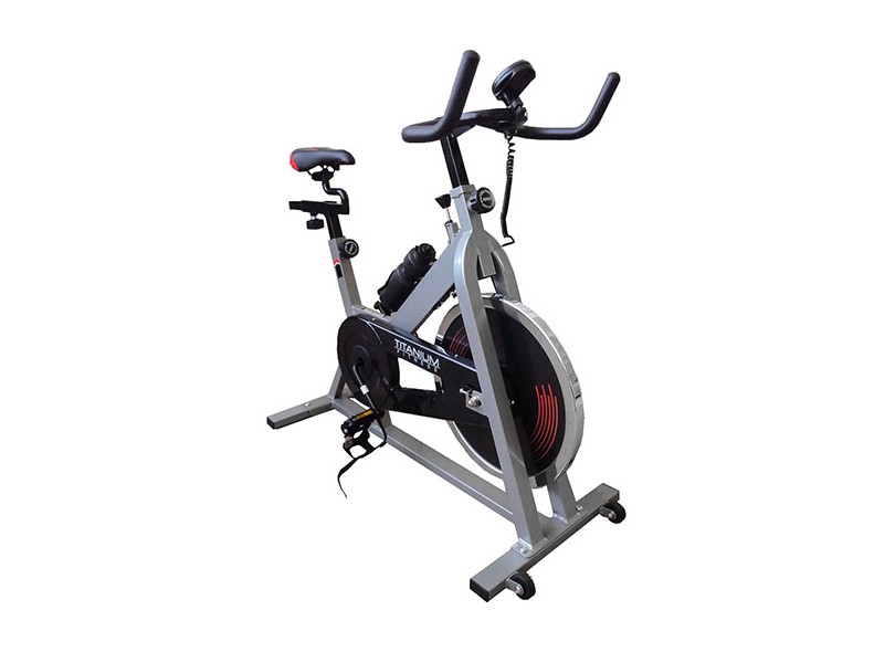Bicicleta Ergométrica Spinning Residencial S50 - Titanium Fitness