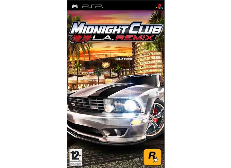 Jogo Midnight Club L.A. Remix Rockstar PSP