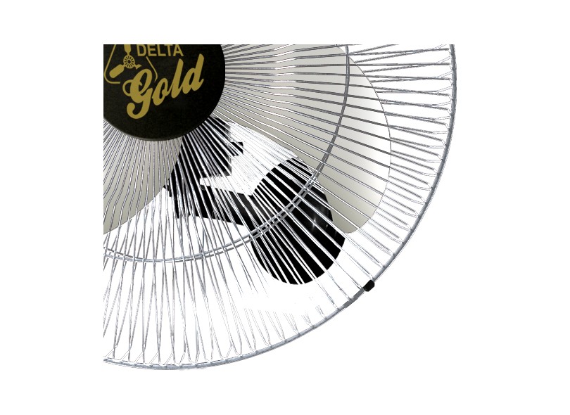 Ventilador de Parede Venti-Delta Gold 60 cm 3 Pás