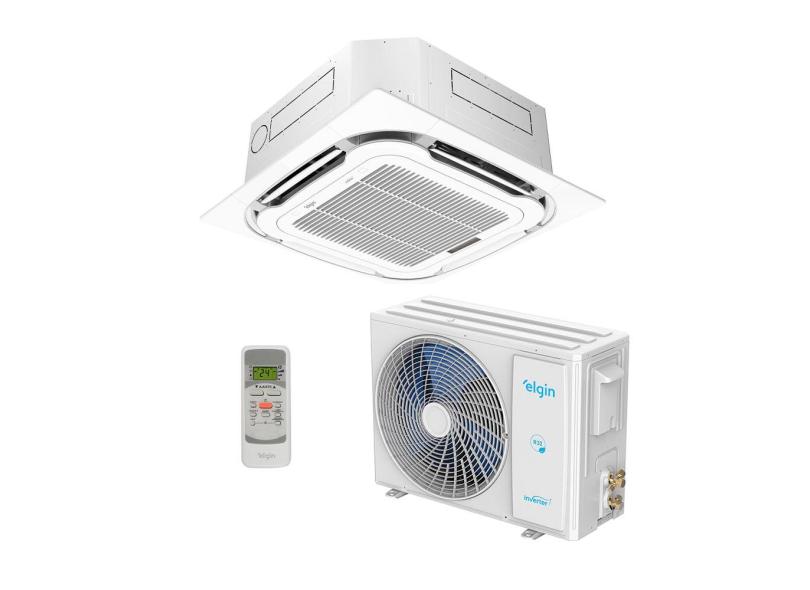 Ar Condicionado Split Cassete Inverter Plus Elgin 24000 Btus R-32 Frio 220V Monofásico 45Kdfi24c2na