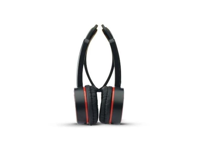 Fone arco de ouvido dobrável portátil metálico confortavel - Filo moda