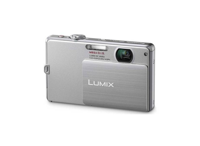 Câmera Digital Panasonic Lumix Fashion DMC-FP1LB-K 12,1 mpx 40 MB