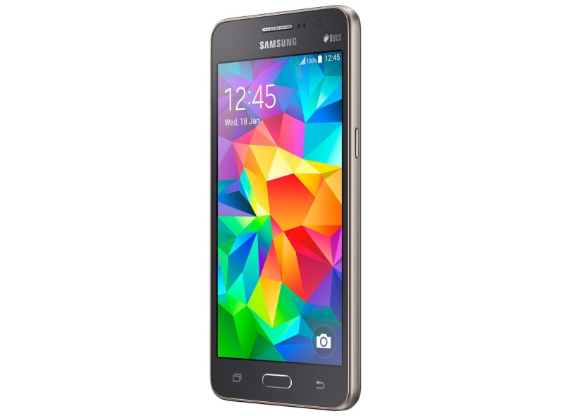 Smartphone Samsung Galaxy Gran Prime Duos G531H 2 Chips 8GB Android 5.1 (Lollipop) 3G Wi-Fi