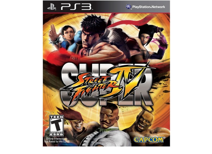 Jogo Super Street Fighter IV Capcom PS3