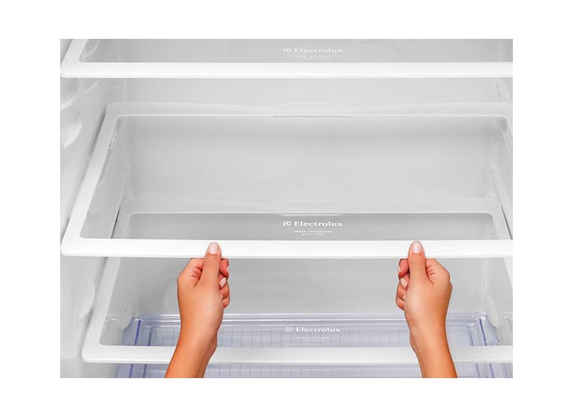 Geladeira Electrolux Cycle Defrost Duplex 462 Litros Dispenser de Água Externo Inox DC50X