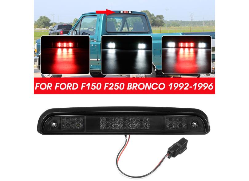 Tercera Luz De Freno LED Humo Trasera Reversa Trasera Lámpara De Carga Para 09-14 FORD F150