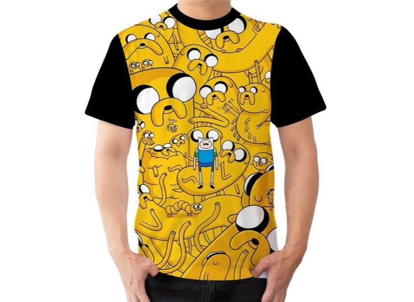 CAMISETA HORA DE AVENTURA JAKE FINN