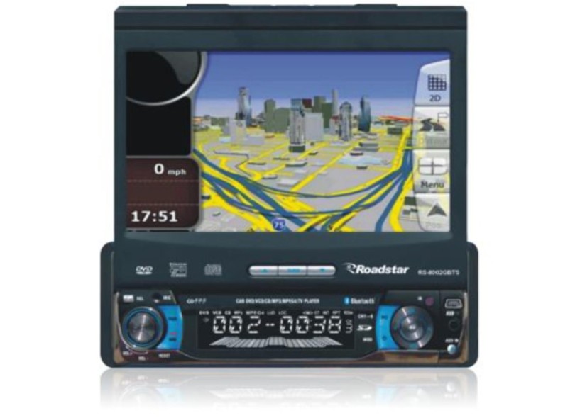 DVD Player Automotivo Roadstar RS-8002 GBTS