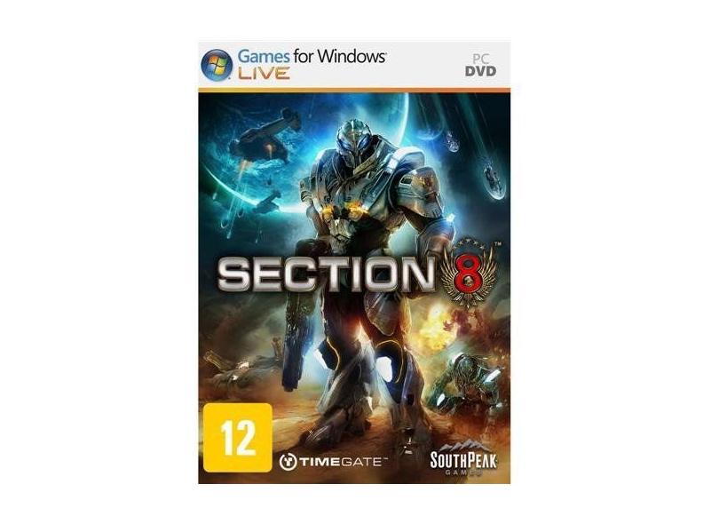 Section 8 Games For Windows Live PC DVD Time Game