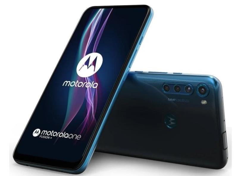 Celular Motorola Motorola One Fusion Plus XT2067-2 128GB 4 GB em ...