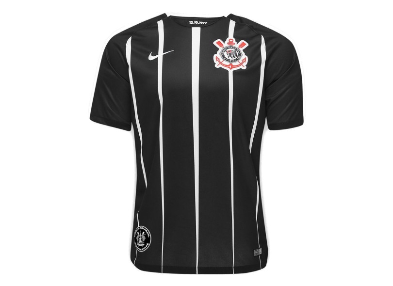 Camisa Torcedor Corinthians II 2017/18 sem Número Nike