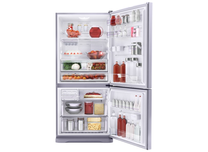 Geladeira Electrolux Bottom Freezer Frost Free Inverse 592 l Inox DB83X