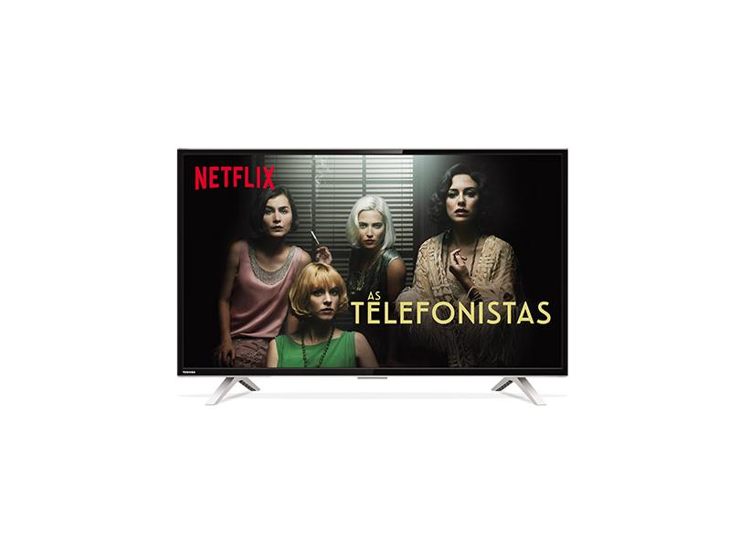 Smart TV TV LED 32 " Semp Toshiba Netflix 32L2800 3 HDMI