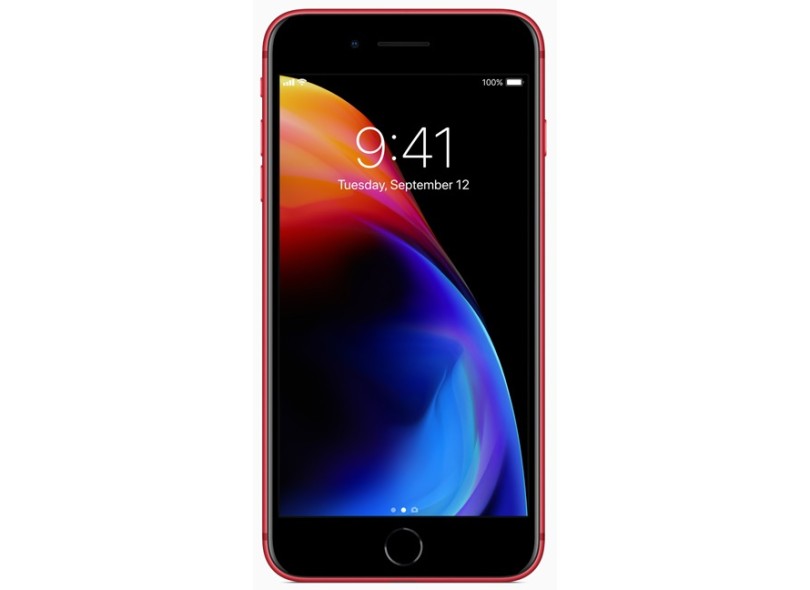 Smartphone Apple iPhone 8 Plus Vermelho 256GB 12.0 MP iOS 11