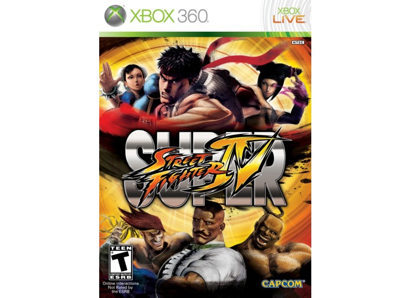 Jogo Super Street Fighter IV Capcom Xbox 360