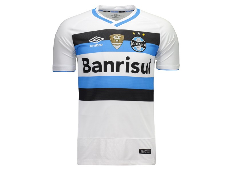 Camisa Torcedor Grêmio II 2016 com Número Umbro