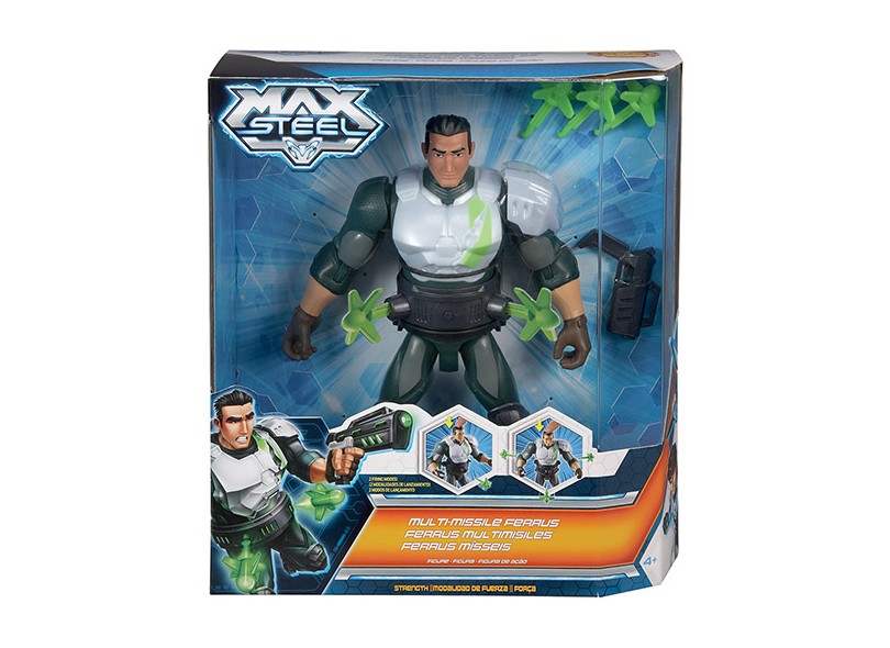 Boneco Ferrus Max Steel Y1524 - Mattel com o Melhor Preço é no Zoom
