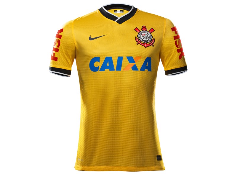 Camisa Jogo Corinthians III 2014 sem Número Nike