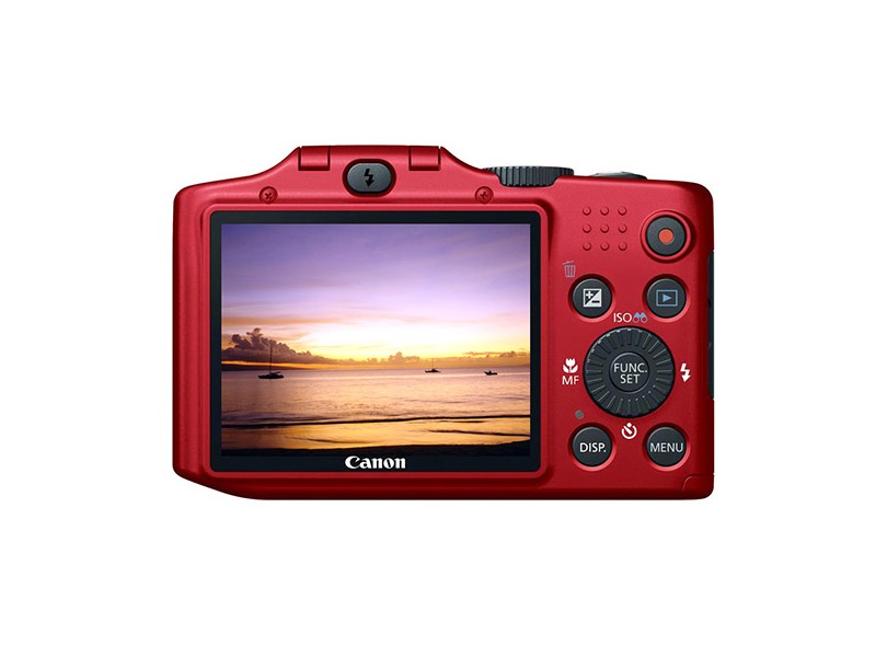 Câmera Digital Canon PowerShot 16 MP HD SX160 IS