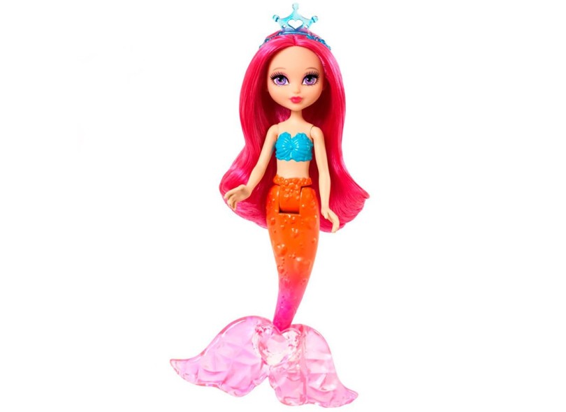 Boneca Barbie Fairytopia Mini Sereias Sereia Vermelha Mattel