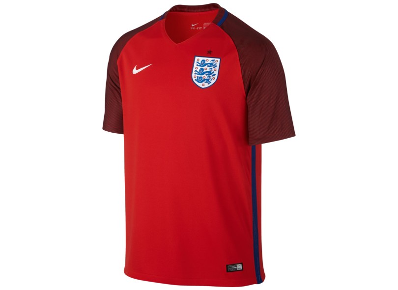 Camisa Torcedor Inglaterra II 2016 sem Número Nike