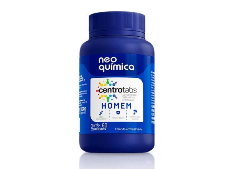 VITAMINA NEO QUíMICA CENTROTABS HOMEM 60 COMPRIMIDOS Hypera 