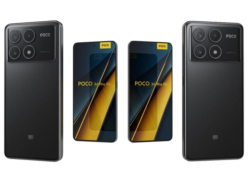 Smartphone Xiaomi Pocophone Poco X6 Pro 512GB 12GB RAM 